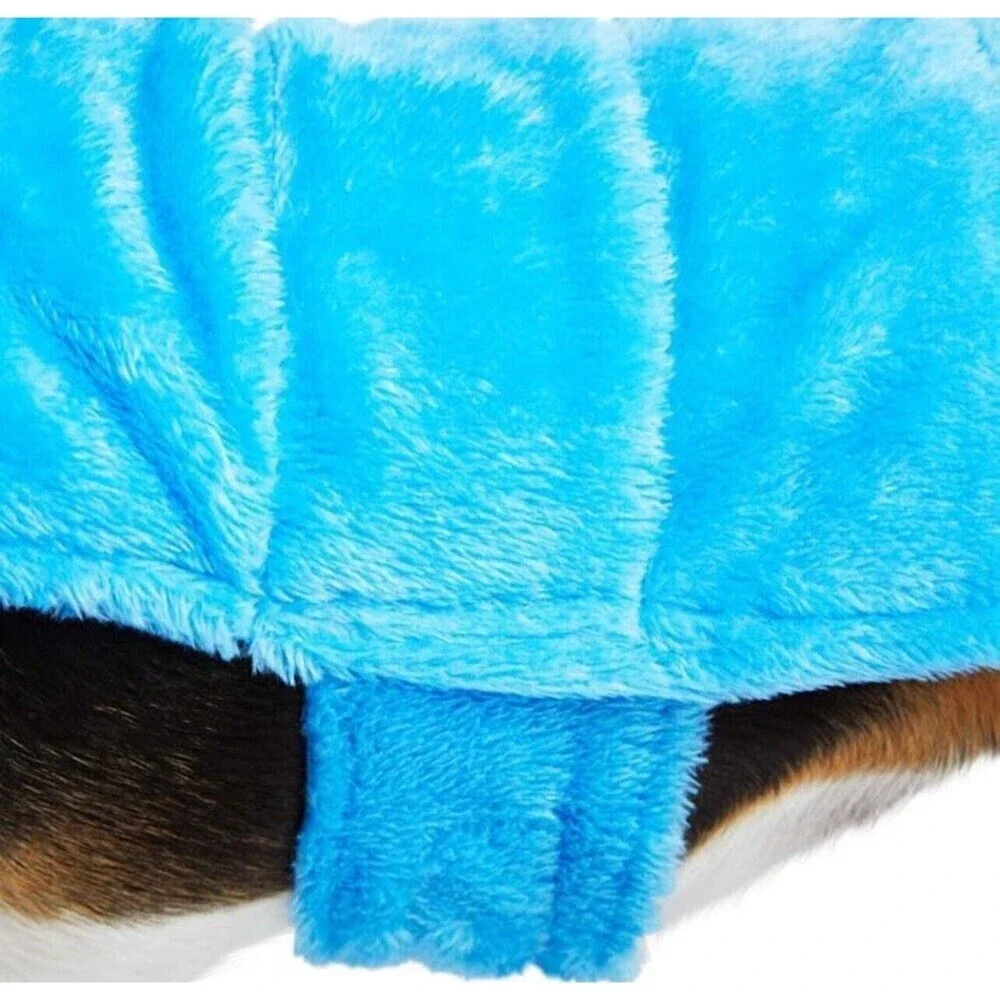 Youly Dog Puffer Reversible Coat Plaid Lined Fits 22